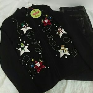 Christopher & Banks Sweaters - NWT Christopher & Banks Snowman Sweater Sz. S Christopher & Banks Sweaters - NWT Christopher & Banks Snowman Sweater Sz. S
