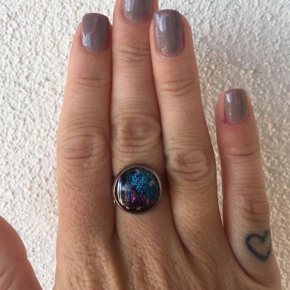 Gorgeous glass blown ring