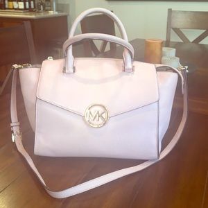 Michael Kors pale pink purse