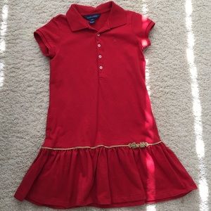 Girl's Ralph Lauren Red Tunic