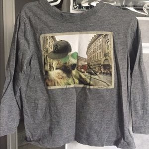 Zara Boys long sleeve printed Tshirt
