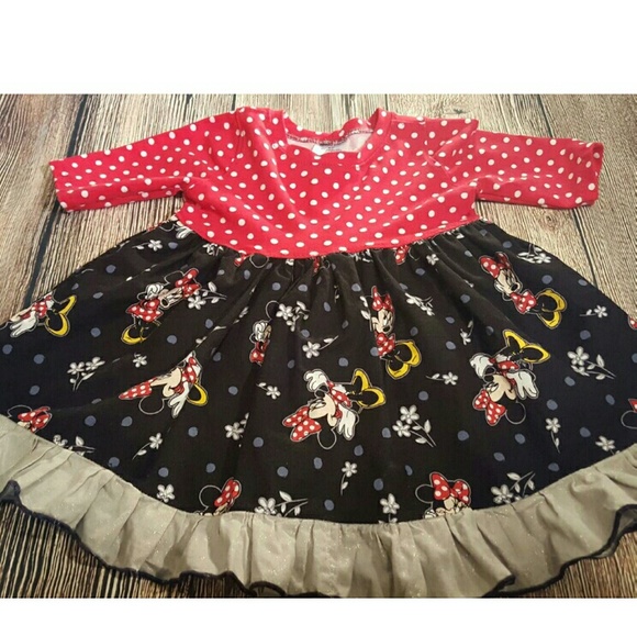Minnie Mouse Custom Toddler Dress