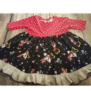 Minnie Mouse Custom Toddler Dress
