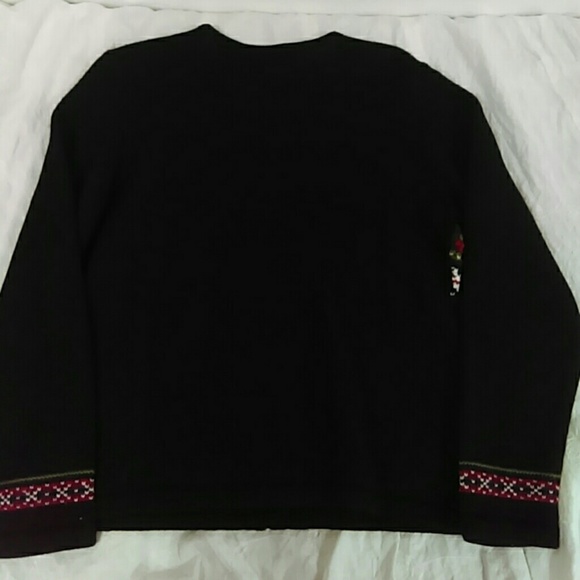 Petite Sophisticate Christmas Sweater Sz.M - Picture 3 of 3