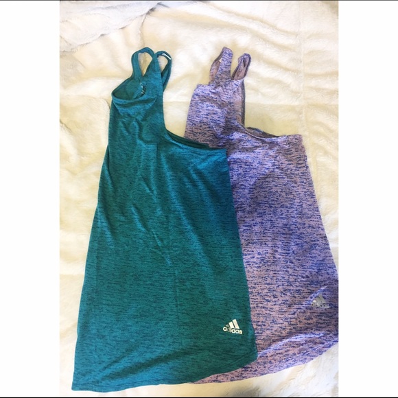 Adidas BUNDLE high neck racerback tanks