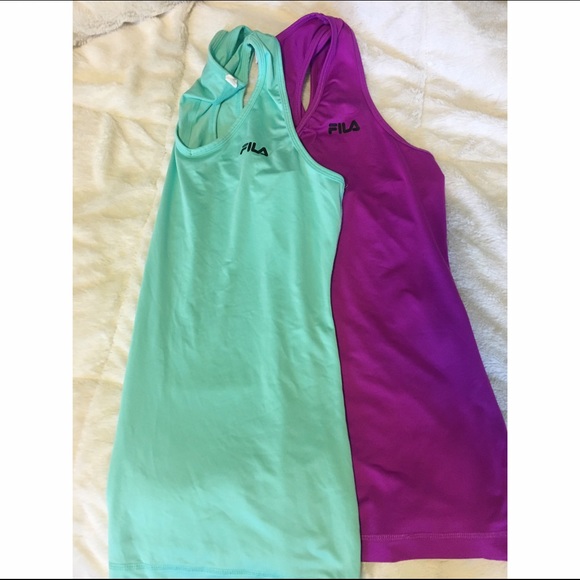 Fila BUNDLE racerback tank tops