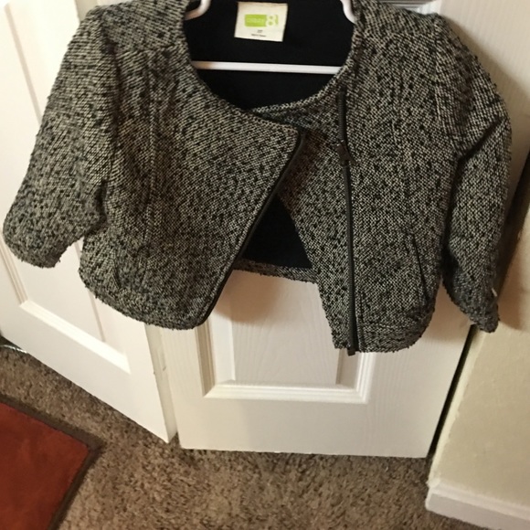 Tweed motorcycle jacket size 2t