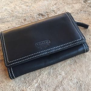 Coach Black Wallet