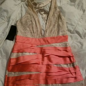 BEBE cocktail dress NWT