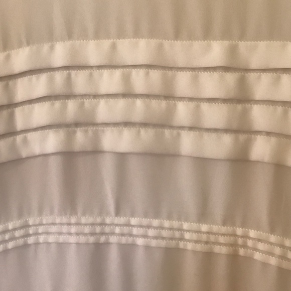 White Ruffled Top - Picture 2 of 3