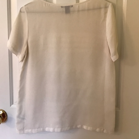 White Ruffled Top - Picture 3 of 3