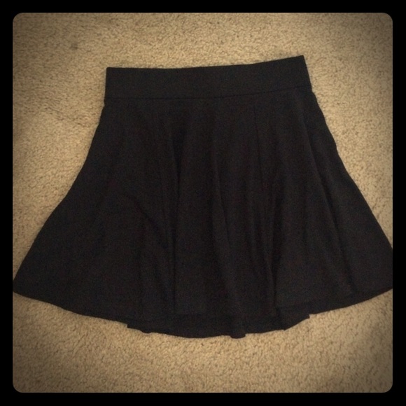 H&M Black Skater Skirt