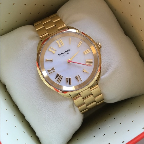 kate spade Accessories - SALE! NWT 💯 Kate Spade Gold Mother of Pearl Watch