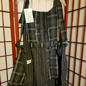 Liz Alig Upcycled Apron  NWT