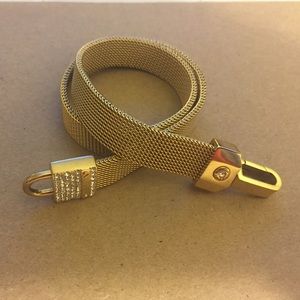 Henri Bendel gold wrap bracelet