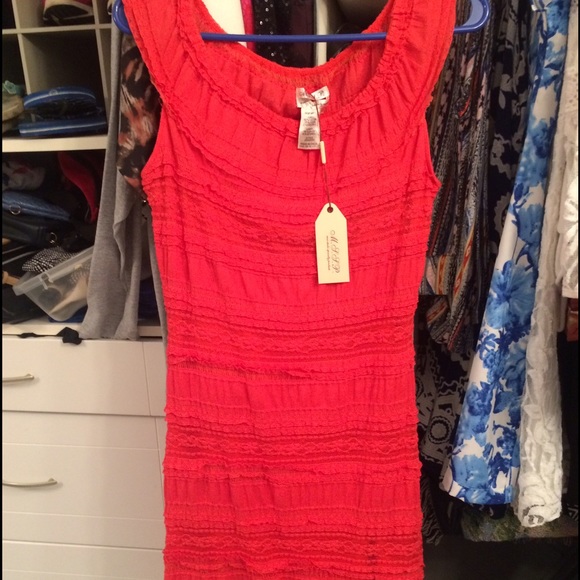 Brand new max studio dress, burnt orange color