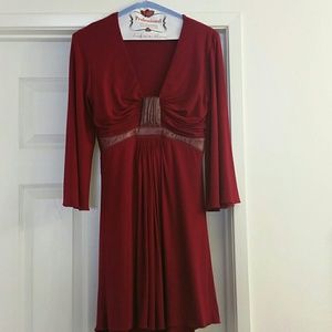 Sky dress. Burgundy. Size L