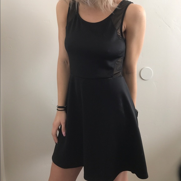 Mesh Cutout Dress