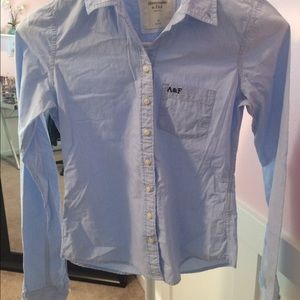 Abercrombie & Fitch Tops - Abercrombie Button down Shirt in light blue XS Abercrombie & Fitch Tops - Abercrombie Button down Shirt in light blue XS