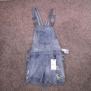 Forever 21 Denim Overalls