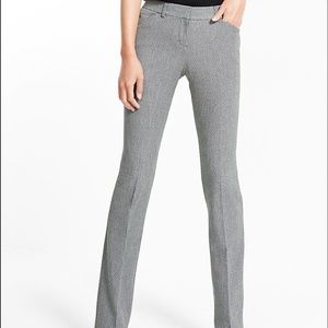 Express Low Rise Barely Boot Columnist Pant