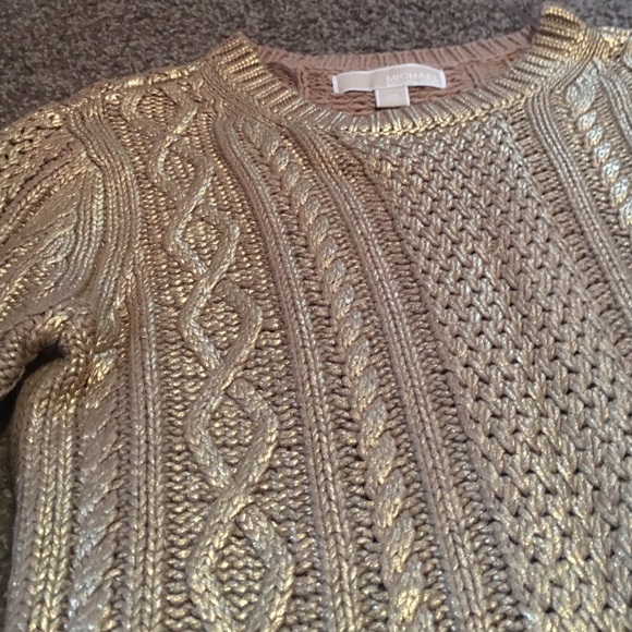Michael kors gold sweater - Picture 3 of 4