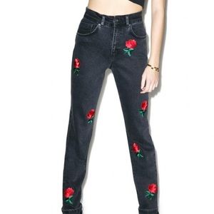 The Ragged Priest "Thorn in my Side" Mom Jeans