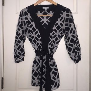 Calvin Klein kimono style blouse - small
