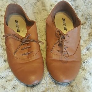 Lower East Side Tan Oxfords