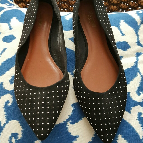 Old Navy black Studded Flats