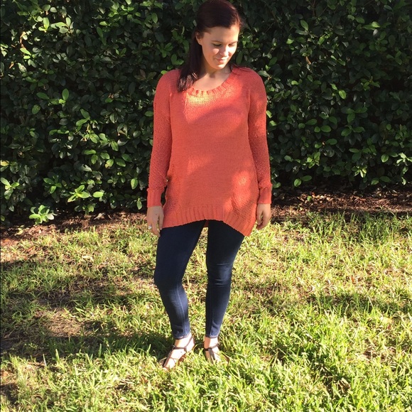 ⚡️Flash Sale⚡️Coral Knit Sweater - Picture 2 of 2