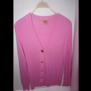 Tory Burch Merino Wool Cardigan
