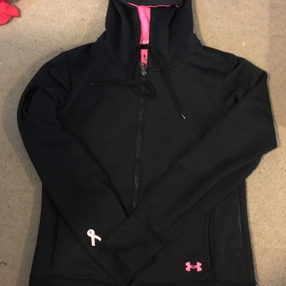 Black under armour zip up