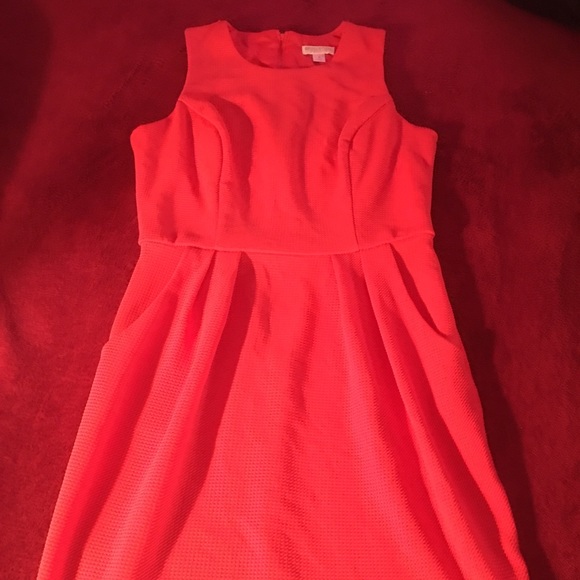 Gorgeous Orange Sleeveless Dress