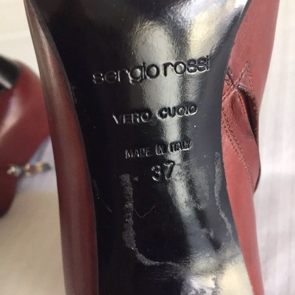 💖💖SERGIO ROSSI 7.5 M - Picture 4 of 4