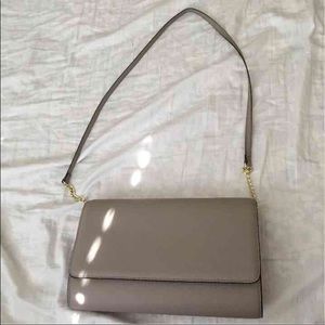 H&M light gray purse