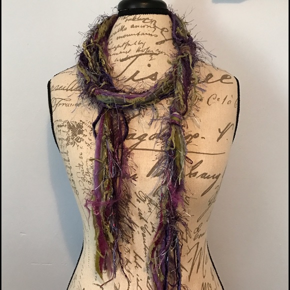 Sale! 🎉 Boho Purple Fashion Necklace Scarf