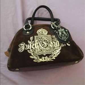 Brown juicy couture handbag