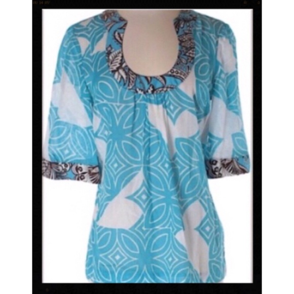 Trina Turk tunic cover up GORGEOUS! **sold** - Picture 1 of 2