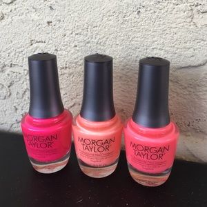 Morgan Taylor (3) piece nail polish set