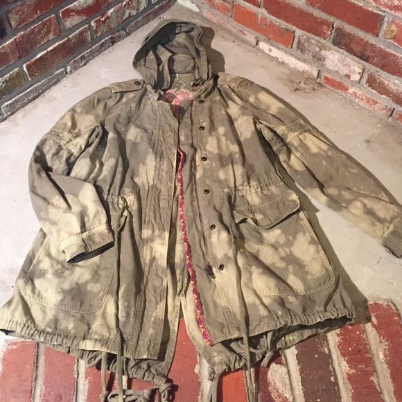 Free People cargo/army jacket