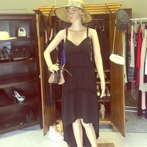 Banana Republic Black Sun Dress