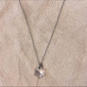 Swarovski Crystal Snowflake Necklace