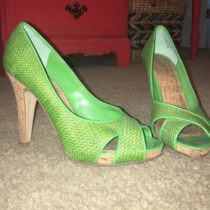 Nine West peep-toe pumps