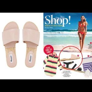 DUNE LONDON Pink Espadrille Sandals