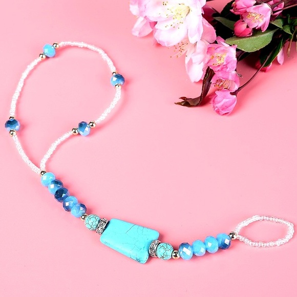 CLOSET CLOSING - Turquoise Anklet - Picture 4 of 4
