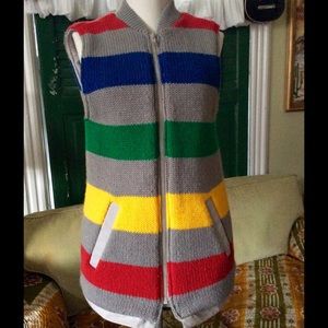 HP🎉‼️VINTAGE♥️COLOR BLOCK VEST🍭