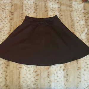 Bow Skater Skirt--M