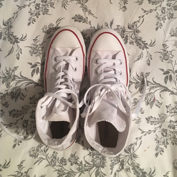 White high top converse