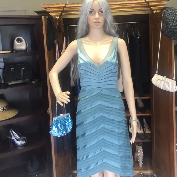 Teal Cocktail Dress
